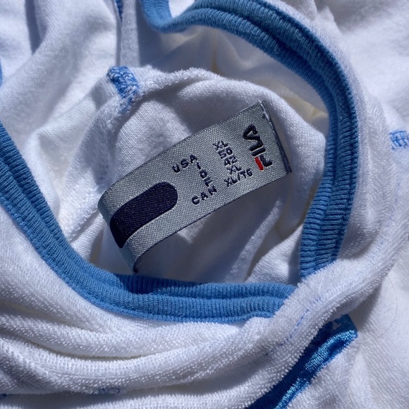 00’s Fila Hooded Towel Tank - Picture 5 of 5